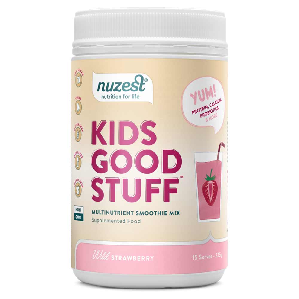 Nuzest Kids Good Stuff - Wild Strawberry - 225g - L'Organic
