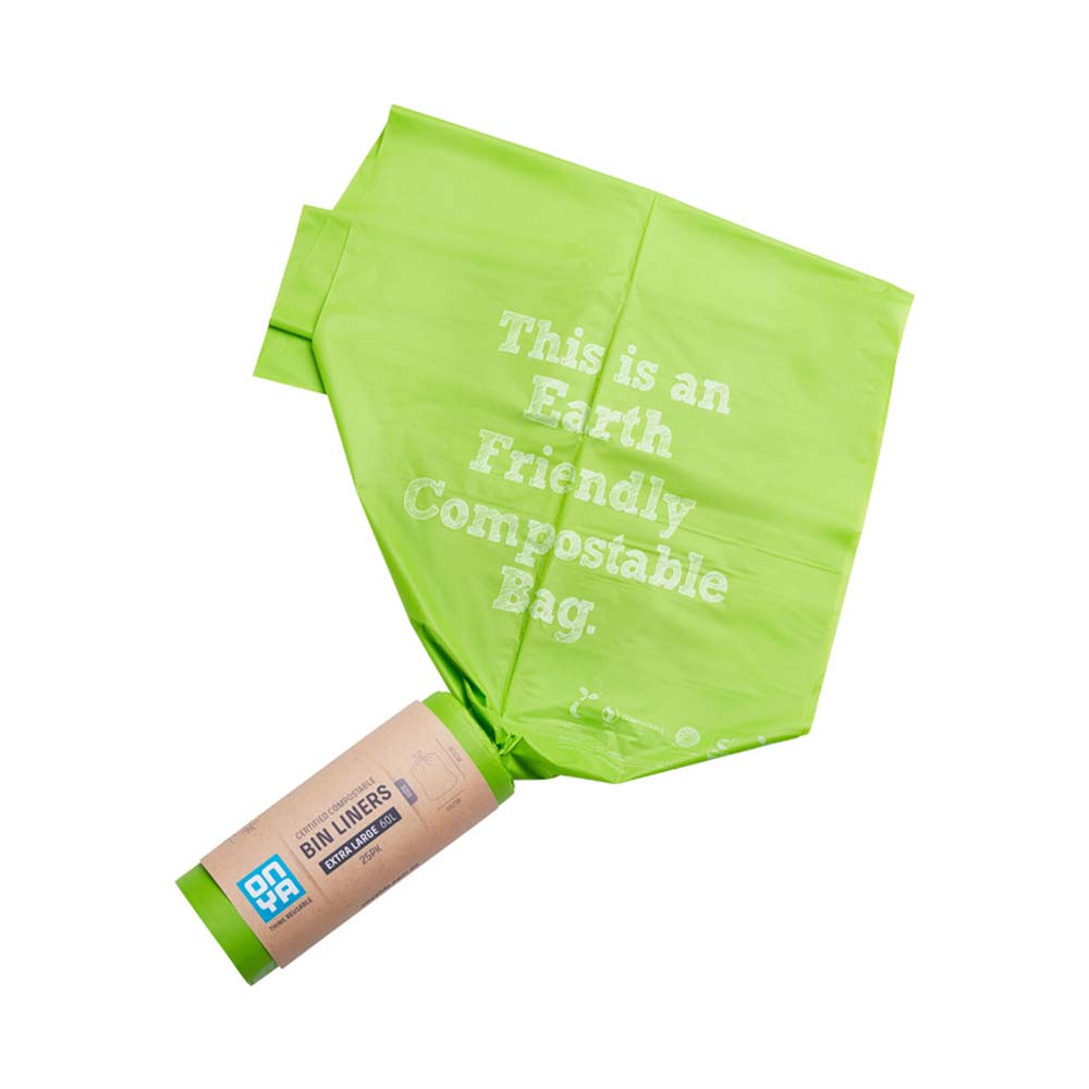 Onya Compostable Bin Liner XL - 60L - 25 Pack - L'Organic