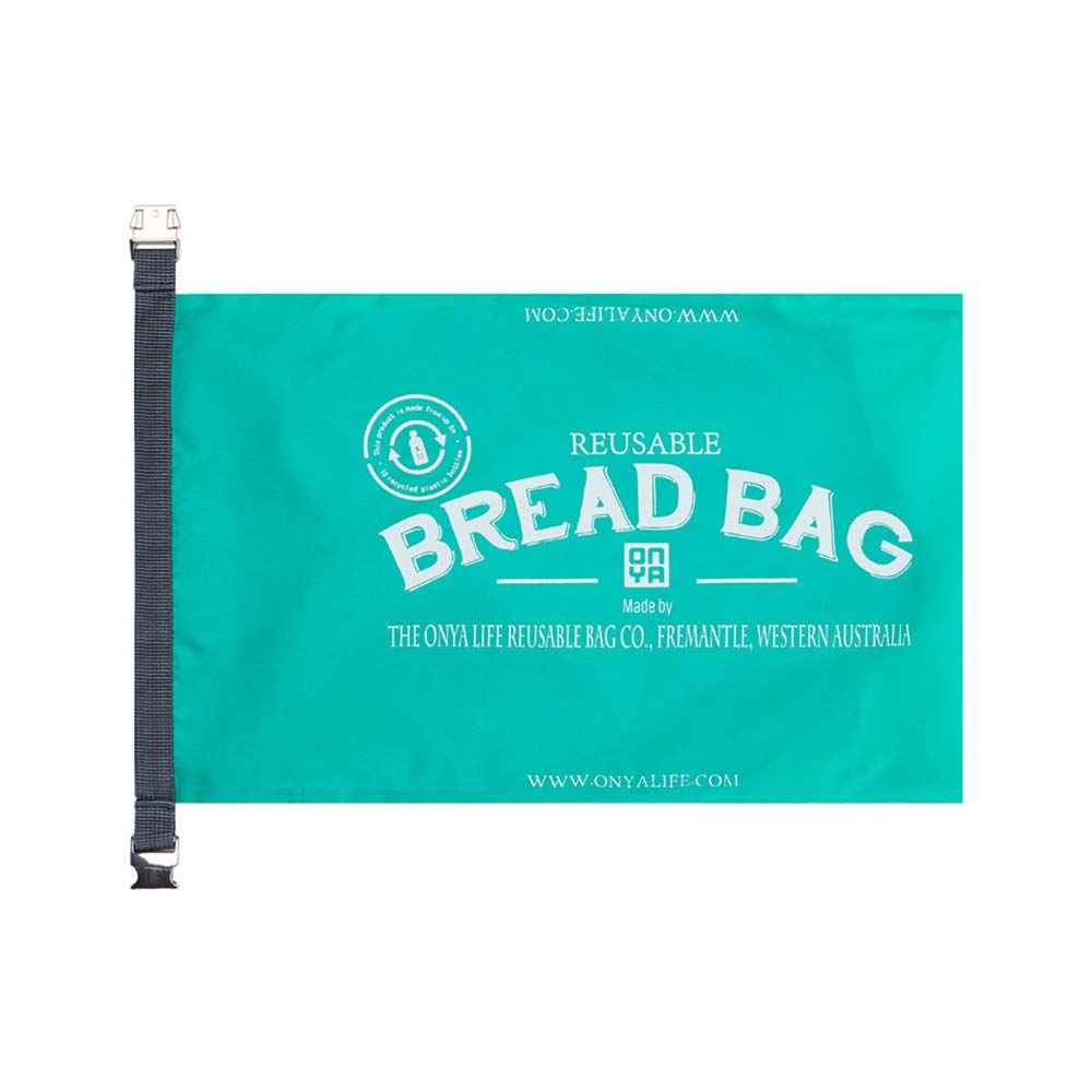 Onya Reusable Bread Bag - Aqua - L'Organic