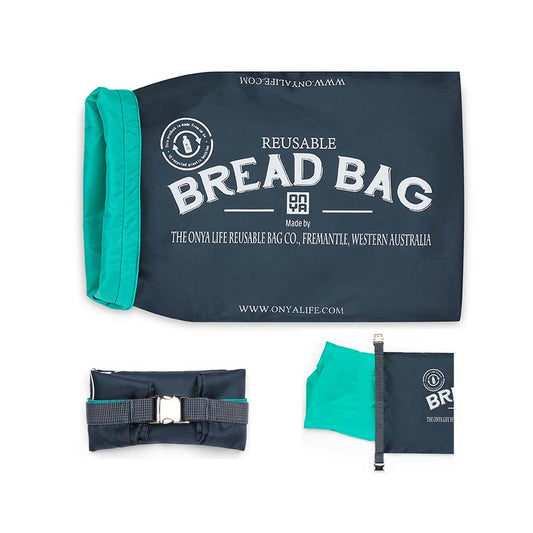 Onya Reusable Bread Bag - Charcoal - L'Organic