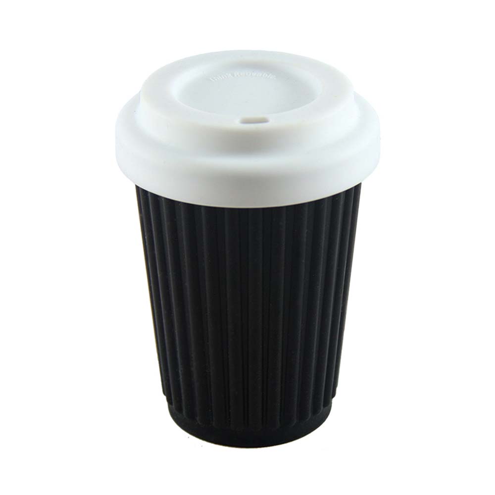 Onya Reusable Coffee Cup - Black - 355ml - L'Organic