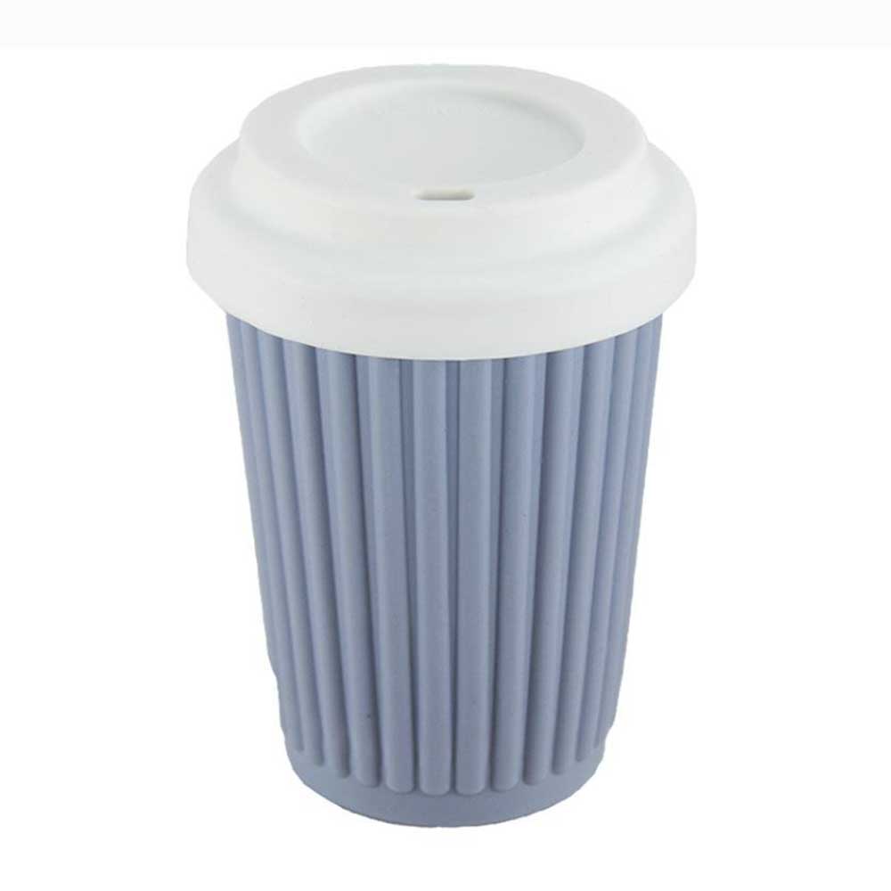 Onya Reusable Coffee Cup - Grey/Blue - 355ml - L'Organic