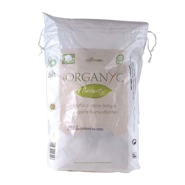 Organyc Beauty Organic Cotton Balls - 100 Pack - L'Organic