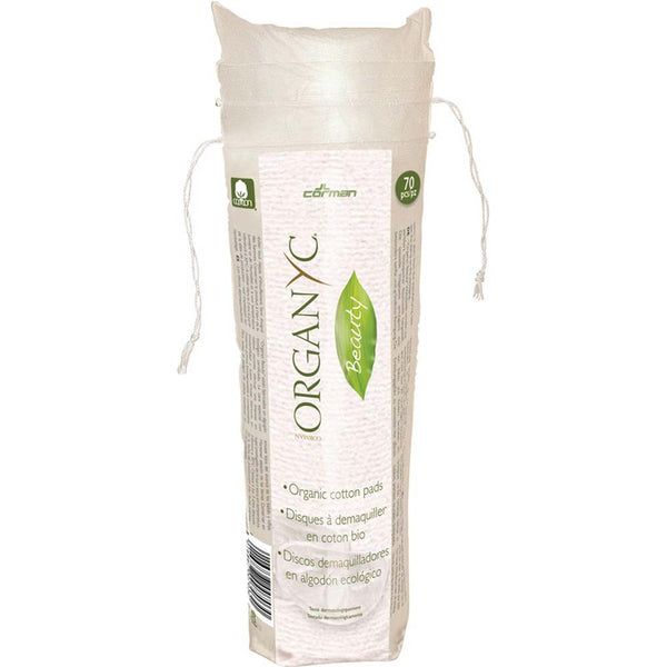 Organyc Beauty Organic Cotton Pads - 70 Pack - L'Organic