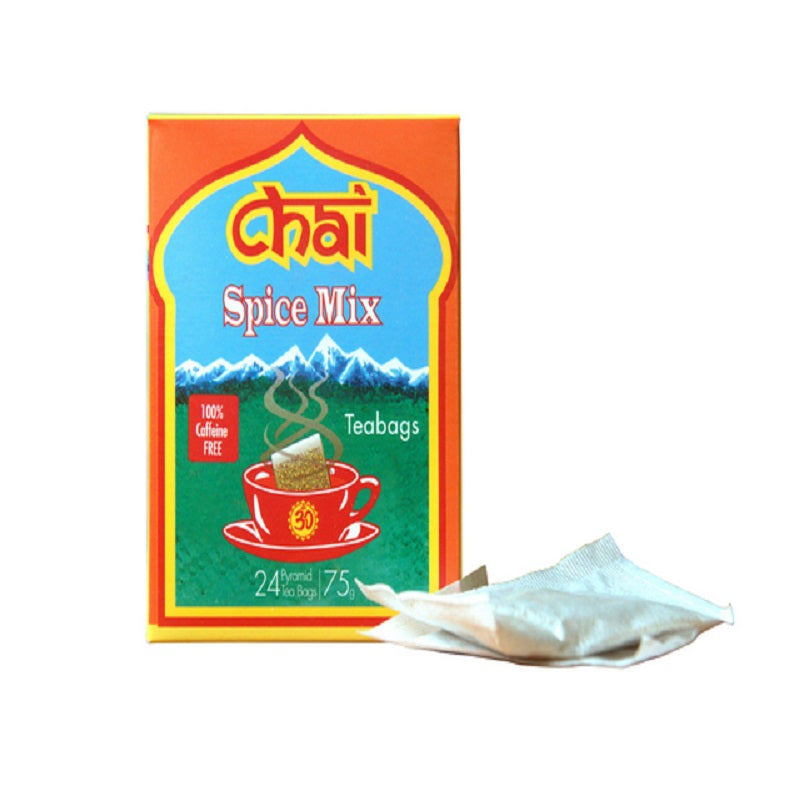 Chai Tea Spice Mix Tea Bags - 24 Pack