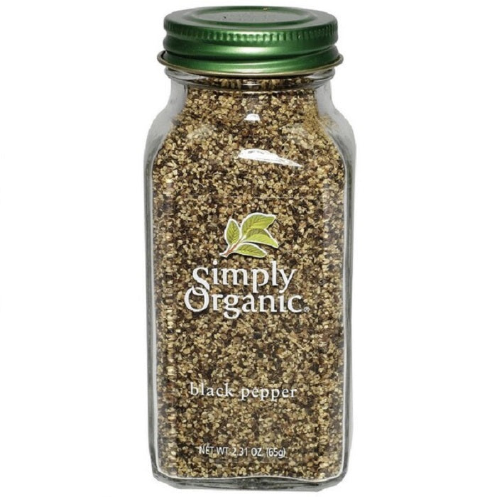 Simply Organic Black Pepper Medium Grind - 65g - L'Organic