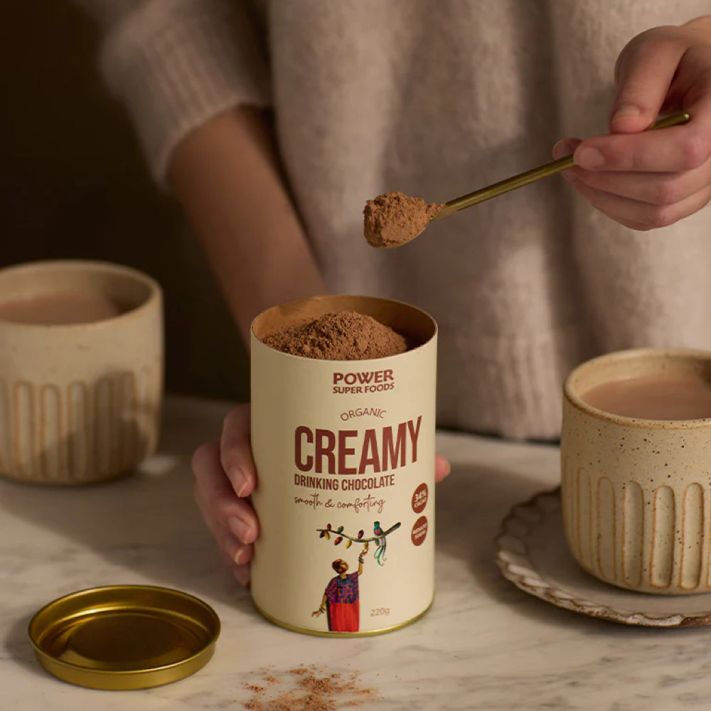 POWER SUPER FOODS Creamy Drinking Chocolate 220g