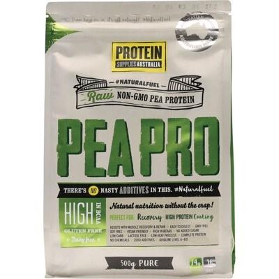 PROTEIN SUPPLIES AUST. Organic Pea Protein Isolate Unflavoured 500g - L'Organic