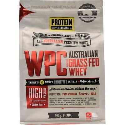 PROTEIN SUPPLIES AUST. WPC (Whey Protein Concentrate) Pure 500g - L'Organic