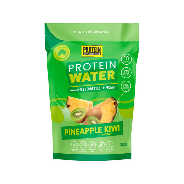 PROTEIN SUPPLIES AUSTRALIA Protein Water Pineapple Kiwi 300g - L'Organic