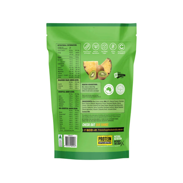 PROTEIN SUPPLIES AUSTRALIA Protein Water Pineapple Kiwi 800g - L'Organic