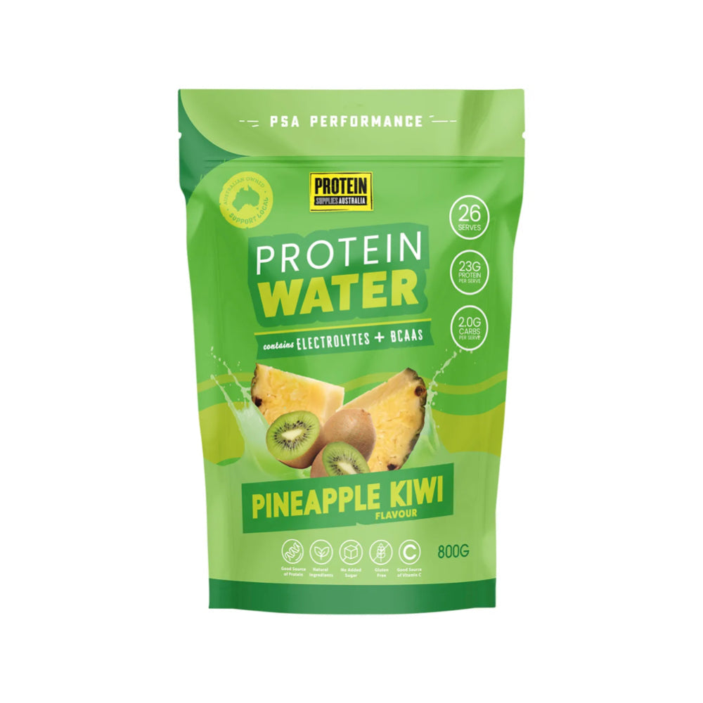 PROTEIN SUPPLIES AUSTRALIA Protein Water Pineapple Kiwi 800g - L'Organic