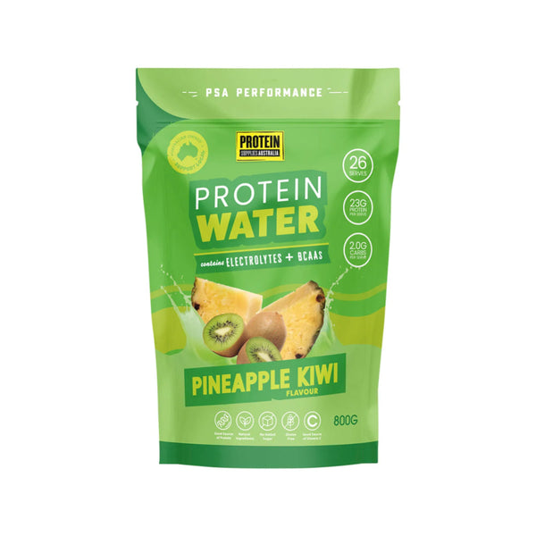 PROTEIN SUPPLIES AUSTRALIA Protein Water Pineapple Kiwi 800g - L'Organic