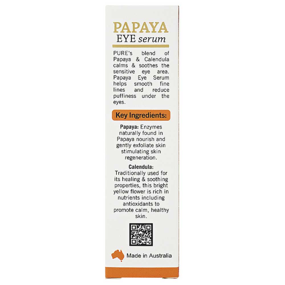 P'URE Papayacare Papaya Eye Serum - 25ml - L'Organic