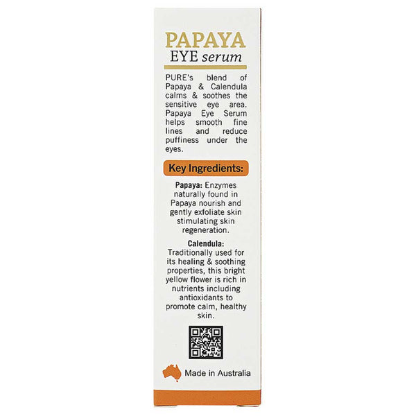 P'URE Papayacare Papaya Eye Serum - 25ml - L'Organic