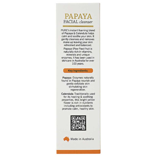 P'URE Papayacare Papaya Facial Cleanser - 150ml - L'Organic