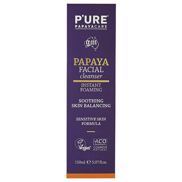 P'URE Papayacare Papaya Facial Cleanser - 150ml - L'Organic
