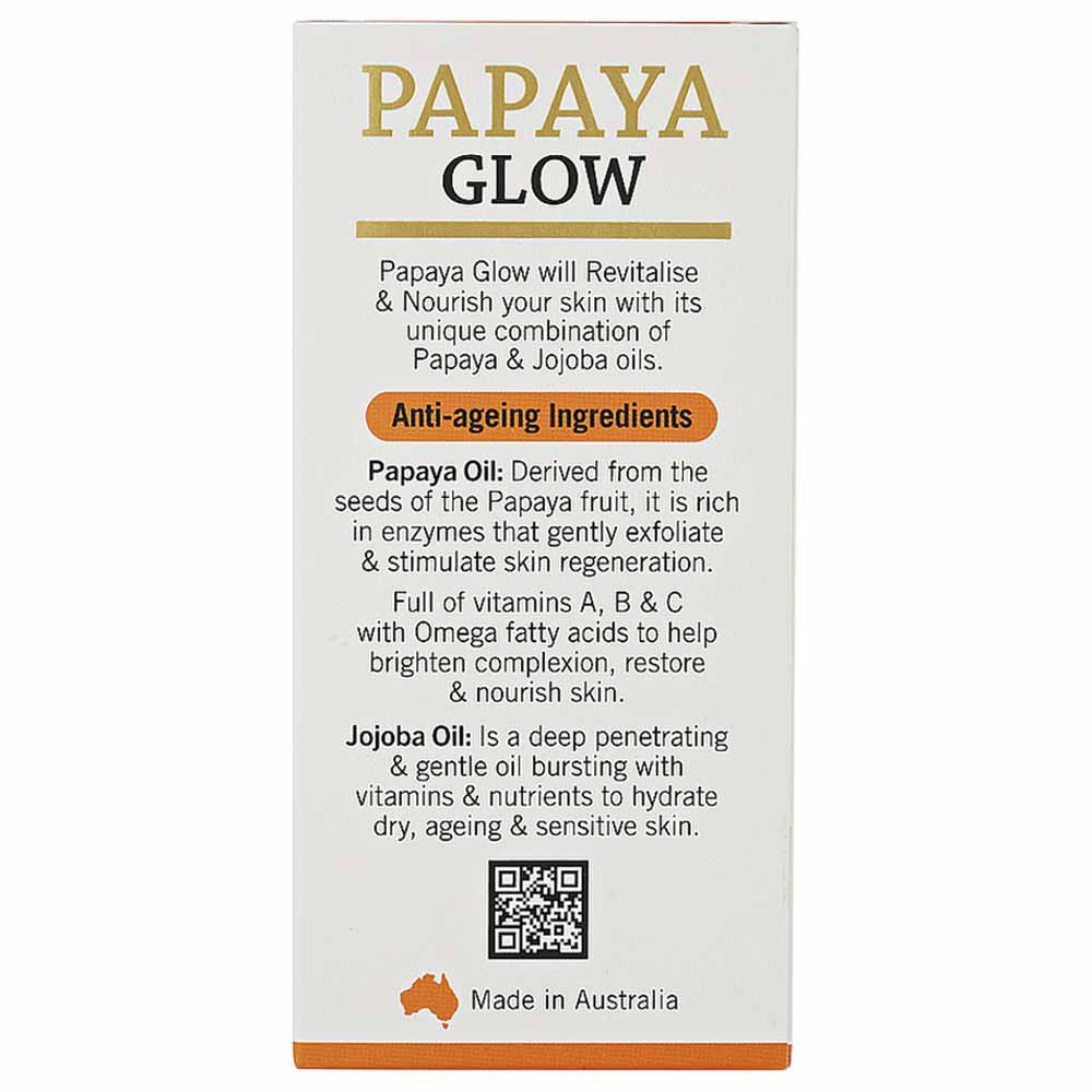 P'URE Papayacare Papaya Glow Facial Oil - 20ml - L'Organic