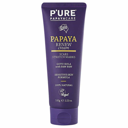 P'URE Papayacare Papaya Renew Cream - 100g - L'Organic
