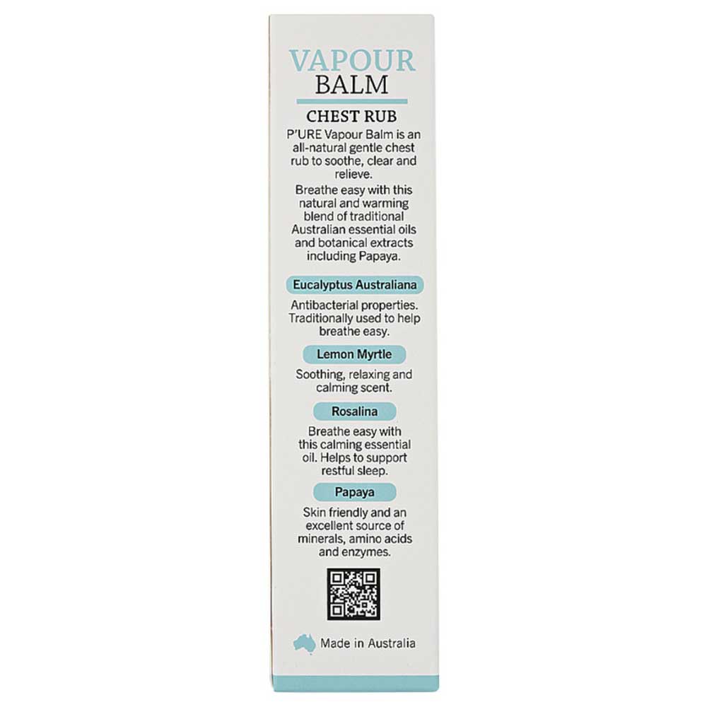 P'URE Papayacare Vapour Balm - 25g - L'Organic