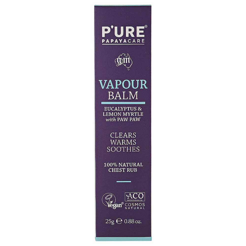 P'URE Papayacare Vapour Balm - 25g - L'Organic
