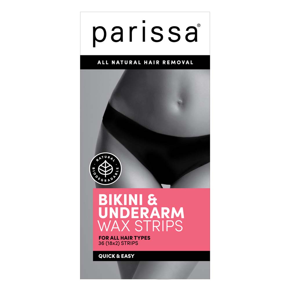 Parissa Bikini & Underarm Wax Strips - 36 Pack - L'Organic
