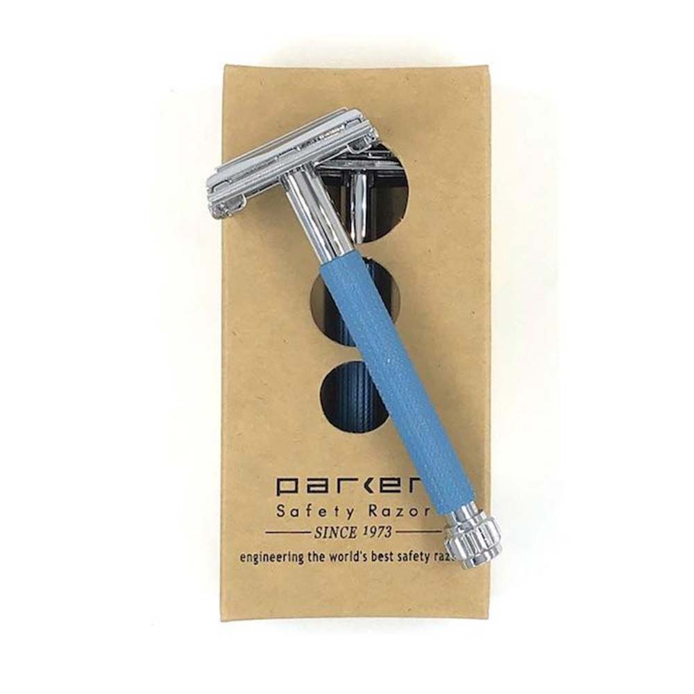 Parker Safety Razor 29L - Blue - L'Organic