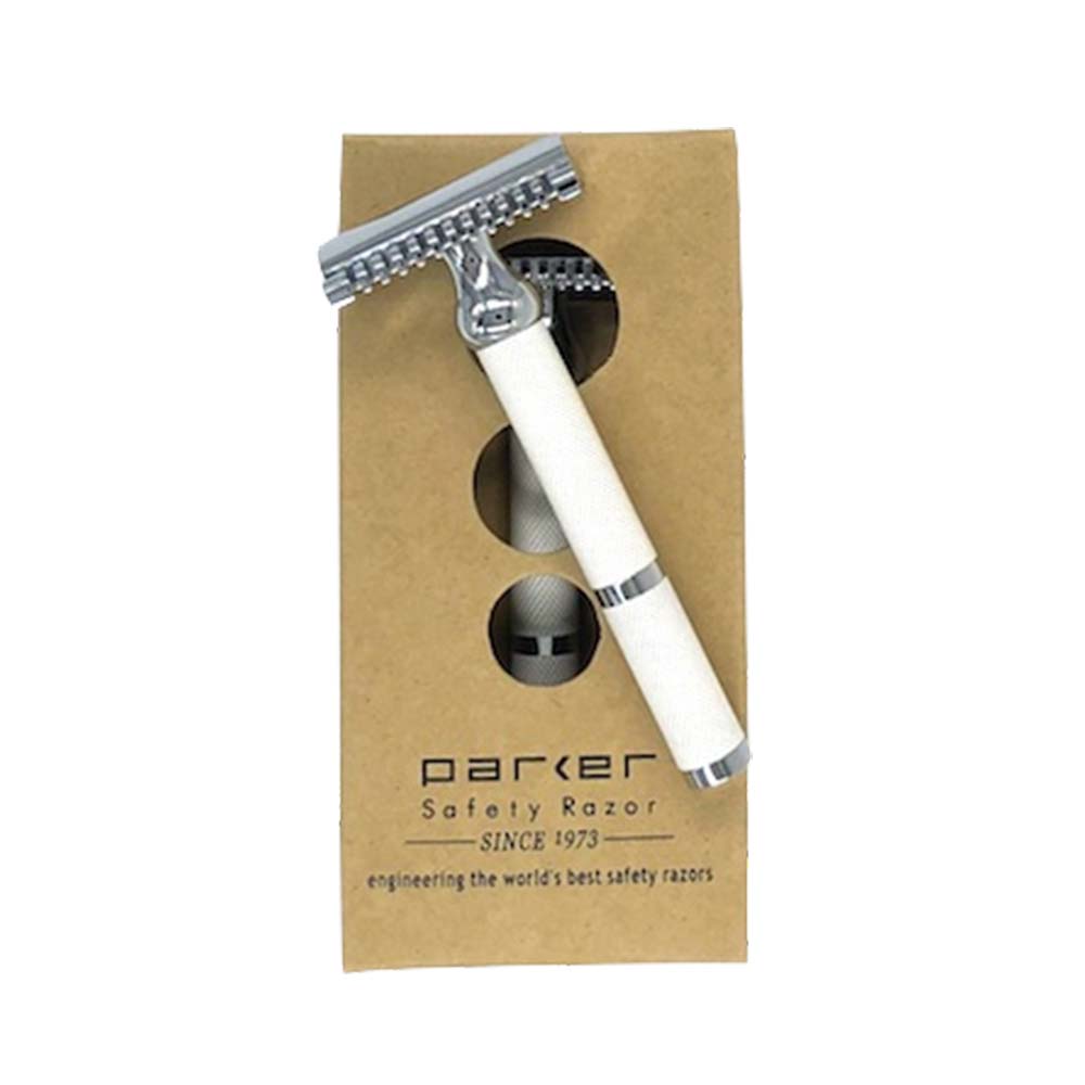 Parker Safety Razor 70C - White - L'Organic