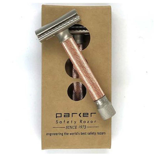 Parker Variant Adjustable Safety Razor - Rose Gold - L'Organic
