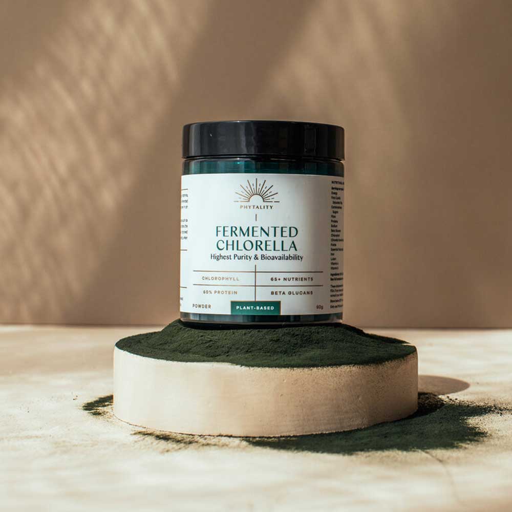 Phytality Fermented Chlorella Powder - 60g - L'Organic