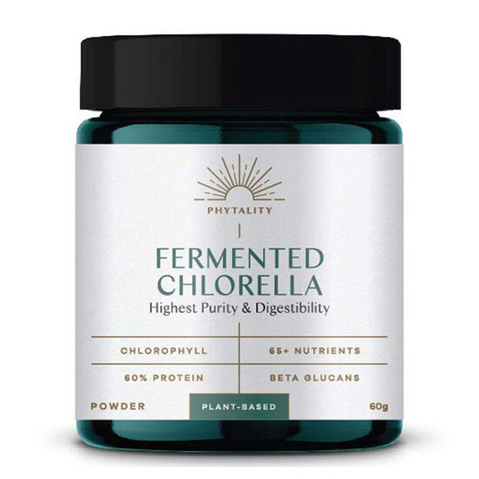 Phytality Fermented Chlorella Powder - 60g - L'Organic