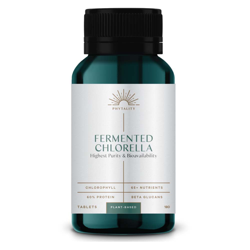 Phytality Fermented Chlorella Tablets - 240 Pack - L'Organic