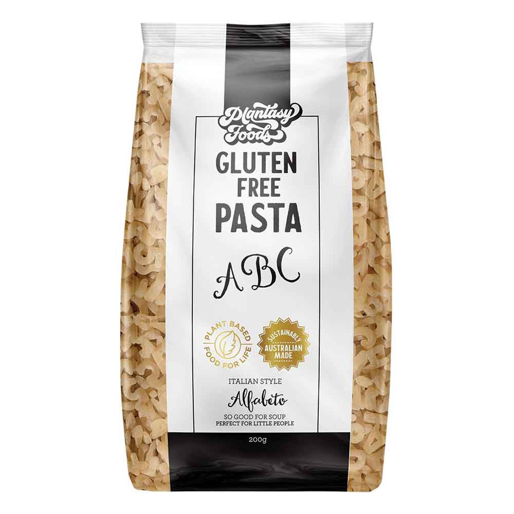 Plantasy Foods Gluten Free Pasta ABC Alfabeto - 200g - L'Organic