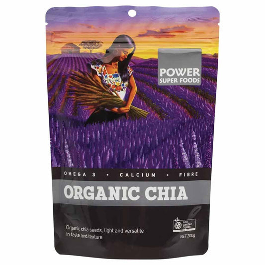 Power Super Foods Chia Seeds - 200g - L'Organic