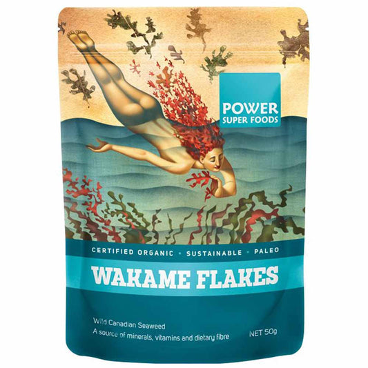 Power Super Foods Wakame Flakes - 50g - L'Organic