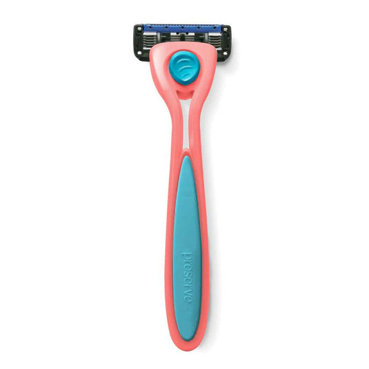 Preserve Shave 5 Razor - Coral - L'Organic
