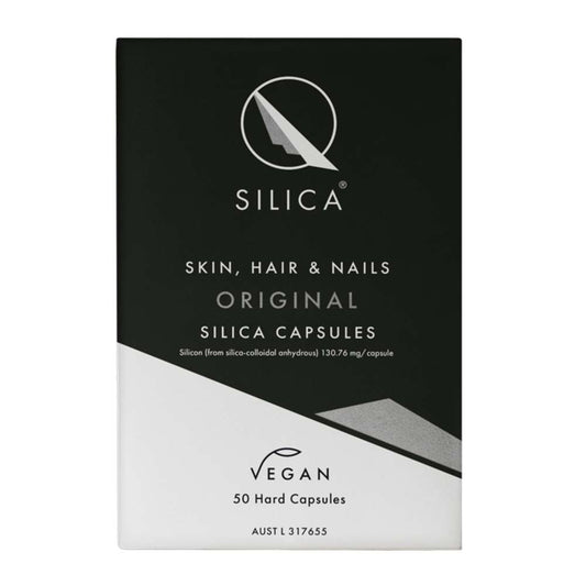 Qsilica Original Silica Capsules - 50 Pack - L'Organic