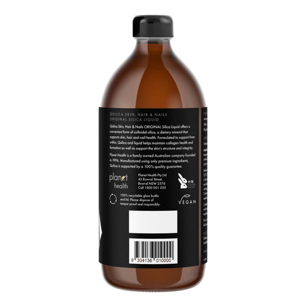 Qsilica Original Silica Liquid (500ml) - L'Organic