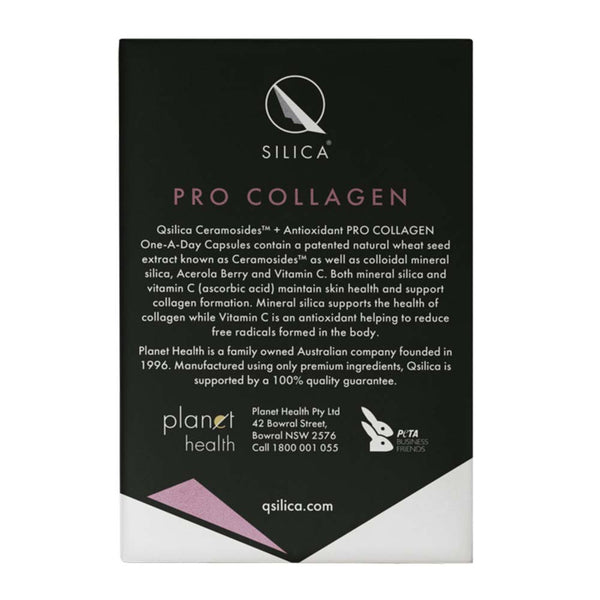 Qsilica Pro Collagen One-A-Day Capsules (60 Capsules) - L'Organic