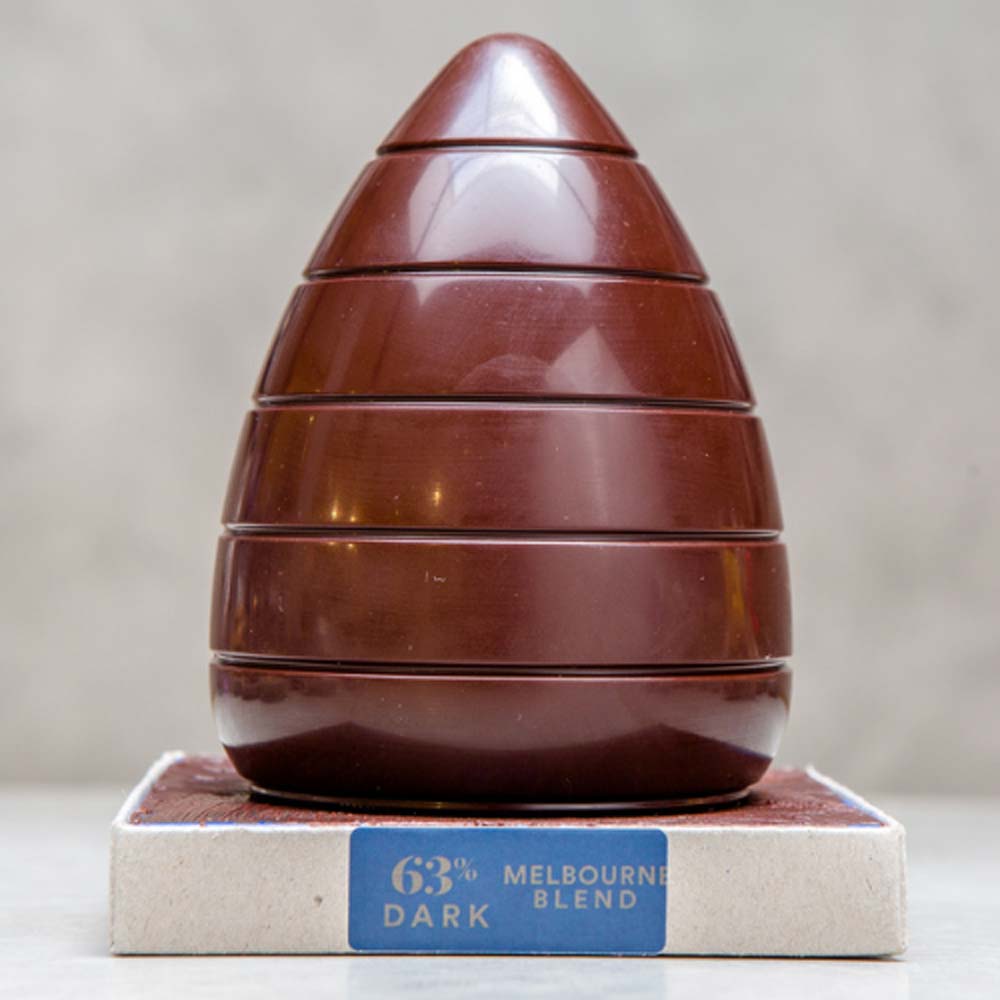 Ratio Cocoa Roasters Dark Chocolate Vegan Easter Egg - 180g - L'Organic