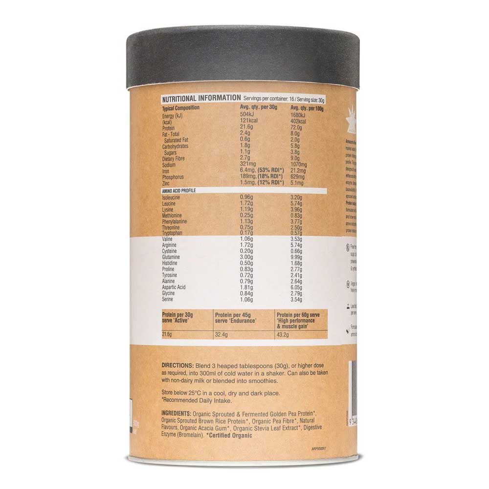 Raw Protein Isolate - Vanilla - 500g - L'Organic