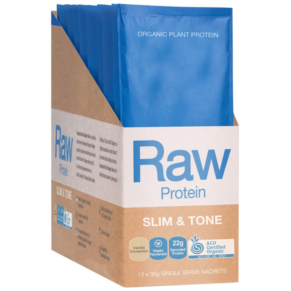Raw Slim & Tone Protein Sachets - Vanilla & Cinnamon (1 x 30g) - L'Organic