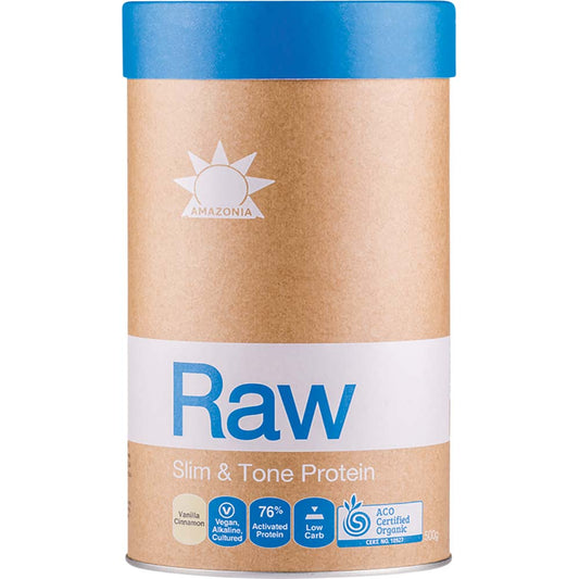 Raw Slim & Tone Protein - Vanilla & Cinnamon - 500g - L'Organic