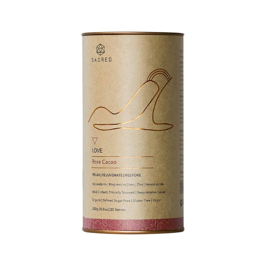 Sacred Taste Organic Drinking Cacao (Rose Cacao) Love 250g - L'Organic