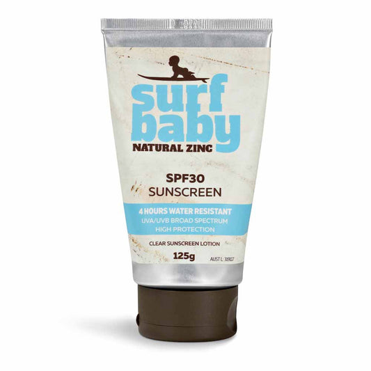 SURFMUD Surf Baby Natural Zinc Sunscreen Lotion SPF 30 - 125g - L'Organic