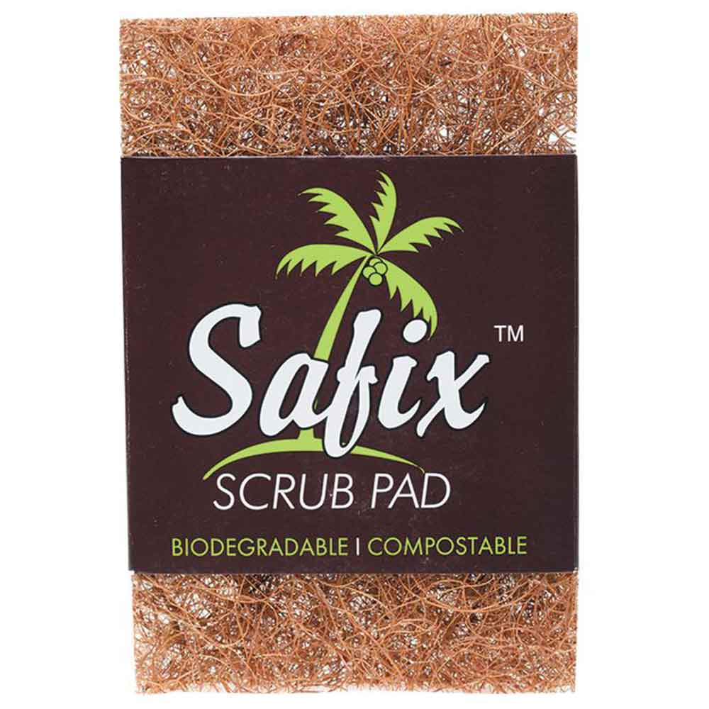 Safix Biodegradable Scrub Pad Large - L'Organic