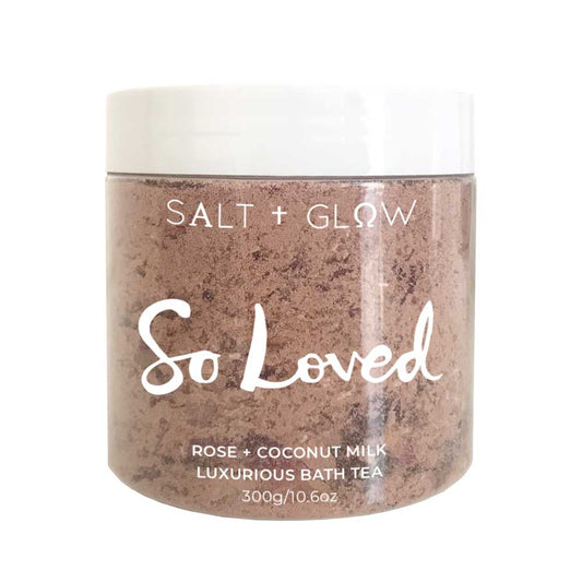 Salt and Glow Bath Tea - So Loved 300g - L'Organic