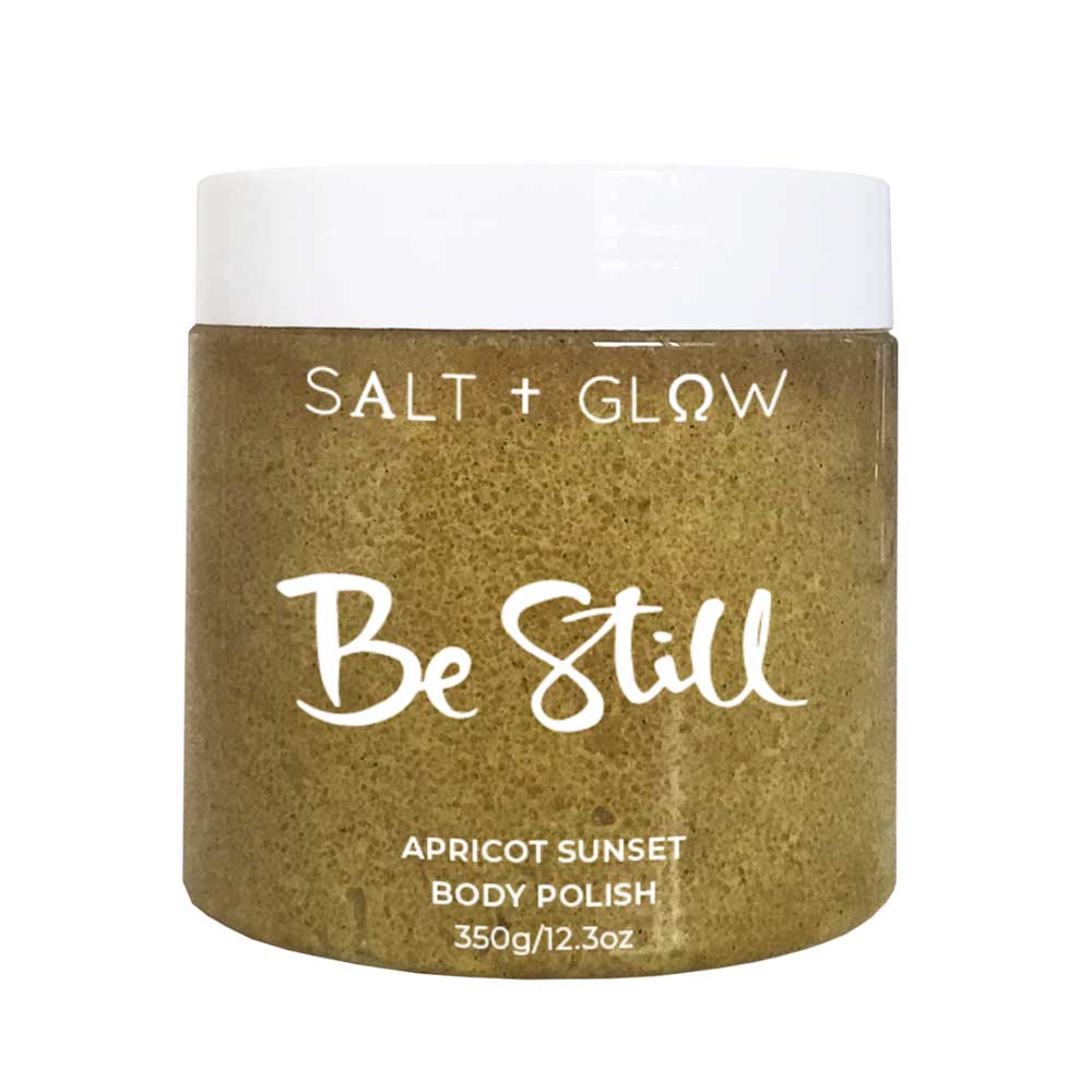 Salt and Glow Body Polish - Be Still (Apricot Sunset) 350g - L'Organic