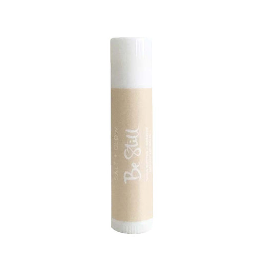 Salt and Glow Lip Balm - BE STILL - Shea Butter + Rosehip - L'Organic