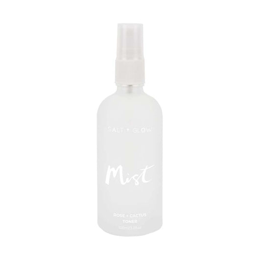 Salt and Glow Skin Mist - Rose & Cactus Toner - 100ml - L'Organic
